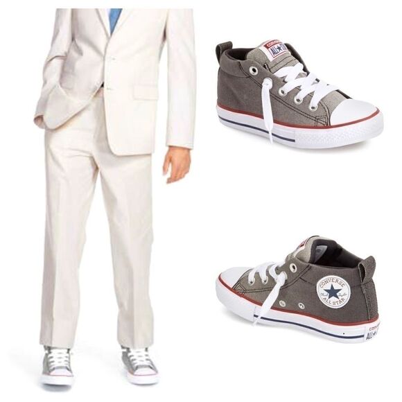 Converse Chuck Taylor All Star Padded Mid Sneaker - Picture 1 of 11